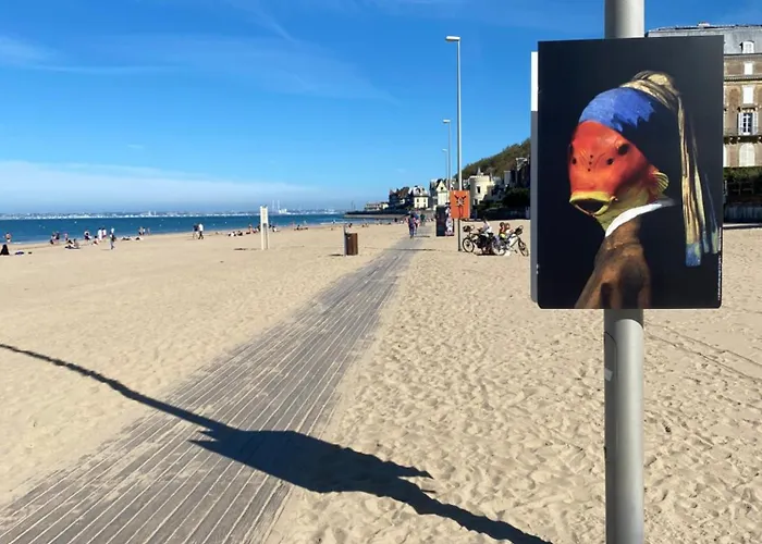 Cote Plage: Charming With Linen And Parking Apartment Trouville-sur-Mer